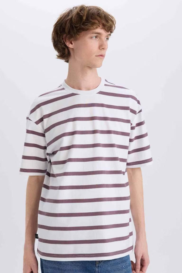 Resim Defacto Erkek  T-shirt E1160AXPR334