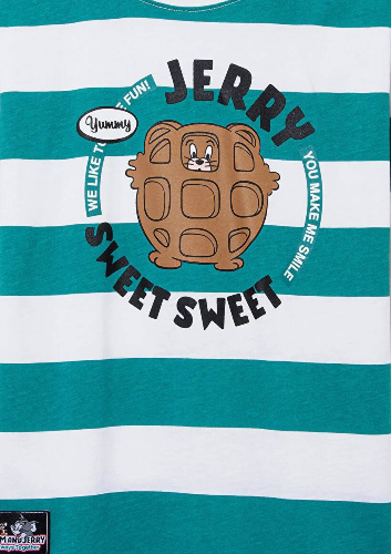 Resim Mavi Tom & Jerry Baskılı Erkek Çocuk T-Shirt M6610292-89156