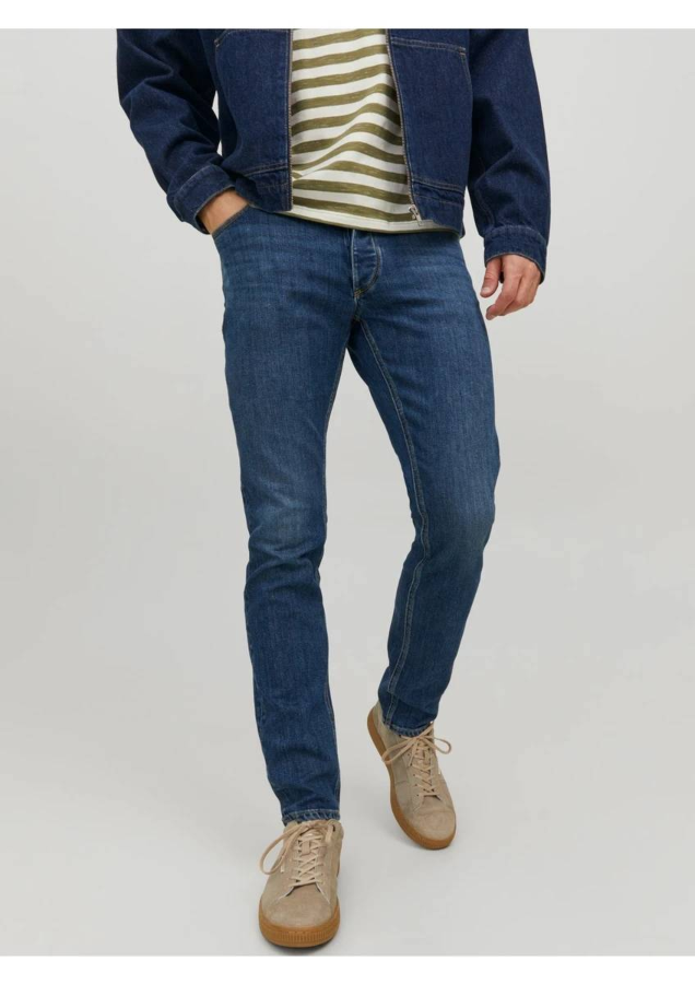Resim Jack & Jones Jjıglenn Jjevan Am 411 Erkek Jean Pantolon 12283359