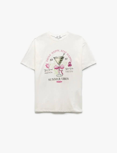 Resim Koton Kadın T-shirt