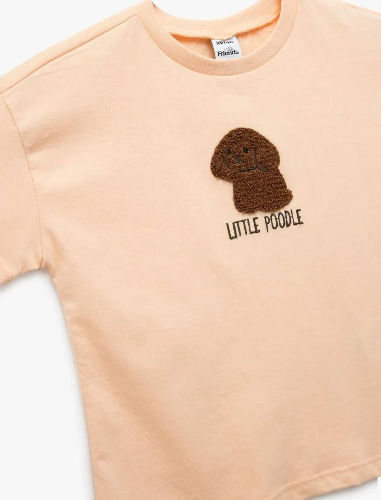 Resim Koton Kız Bebek T-shirt 5SMG10147AK
