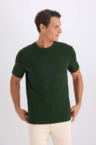 Resim Defacto Erkek  T-shirt V7699AZ/GN1192