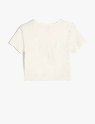 Resim Koton Kız Çocuk T-shirt 5SKG10237AK