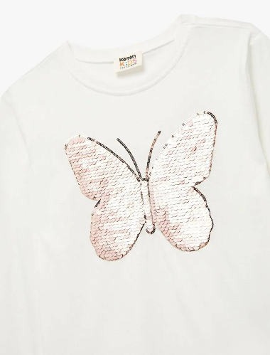 Resim Koton Kız Çocuk Sweat 6WKG10287AK