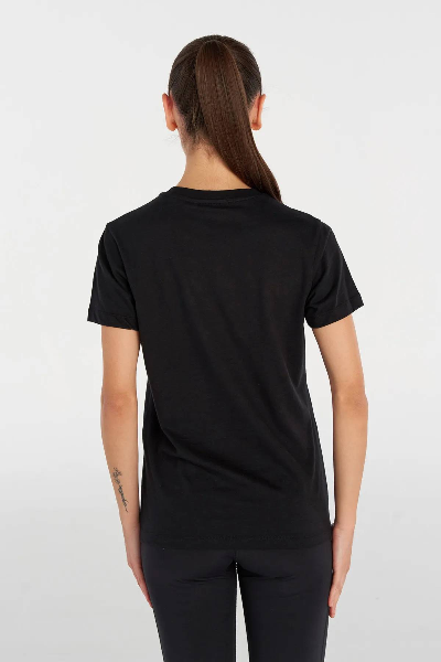 Resim Hummel Hmlt-Te Elemental Logo Cotton Tee Kadın T-shirt 912016-2001