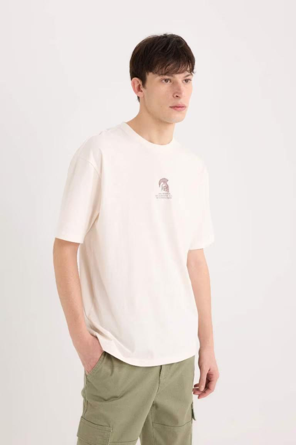 Resim Defacto Erkek  T-shirt D9344AXER83