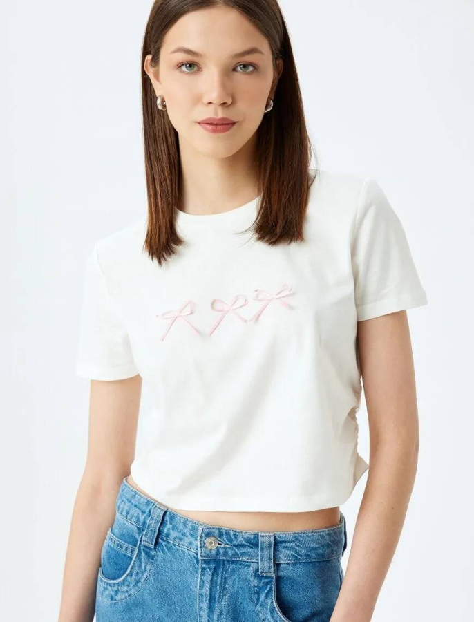Resim Koton Kadın T-shirt 5SAL10196IK