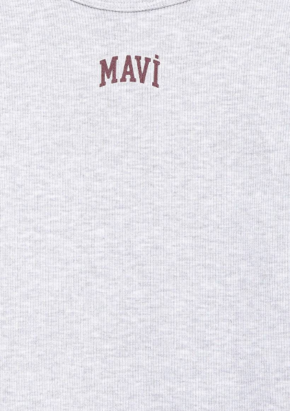 Resim Mavi Baskılı Kız Çocuk T-Shirt M7610350-88467