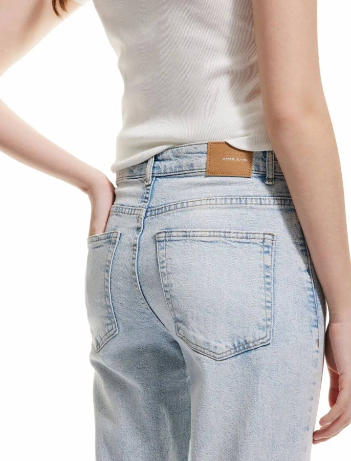 Resim Koton Kadın Jean Pantolon 5SAL40029MD