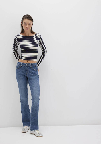 Resim Mavi Molly Mid Kadın Jean Pantolon M1013690520