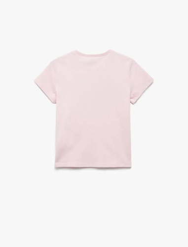 Resim Koton Kız Çocuk Kısa Kol T-shirt 5SKG10627AK