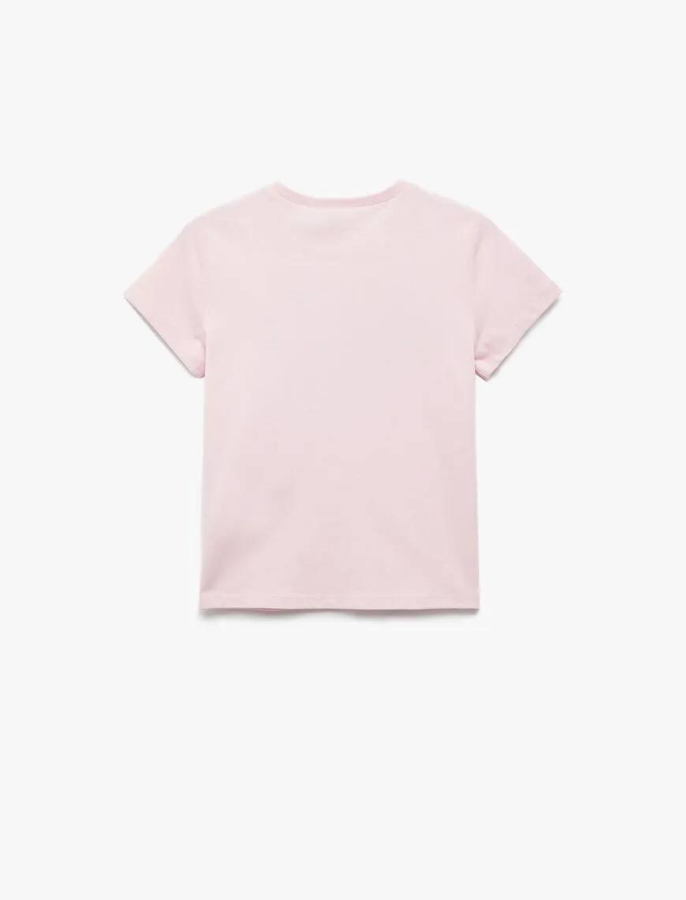 Resim Koton Kız Çocuk Kısa Kol T-shirt 5SKG10627AK