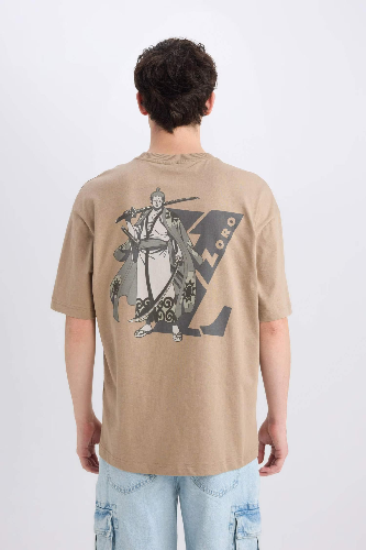 Resim Defacto Erkek  T-shirt D5619AXBG73