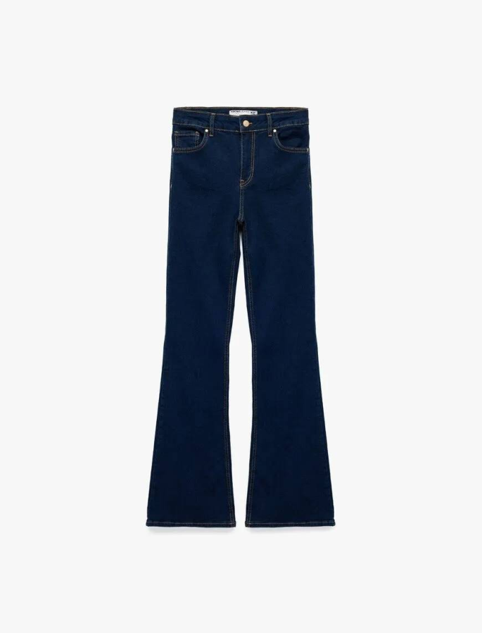 Resim Koton Kadın Jean Pantolon 6Wal40016Md