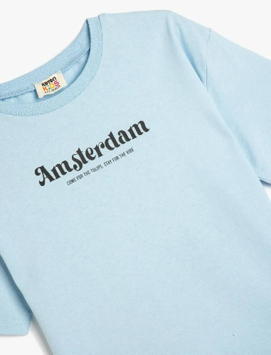Resim Koton Erkek Çocuk T-shirt 5SKB10120TK