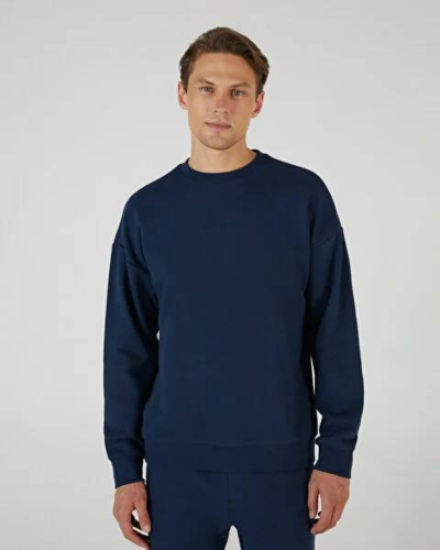 Resim Skechers M Essential Crewneck Erkek Sweat S242113-410