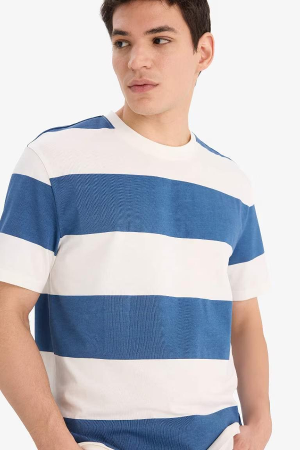 Resim Defacto Erkek T-shirt E5485AX/BE607