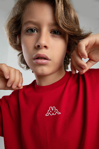 Resim Kappa Erkek Çocuk T-shirt 37226GW