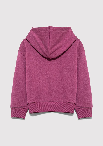 Resim Mavi Logo Baskılı Kız Çocuk Sweat M7S10147-70651