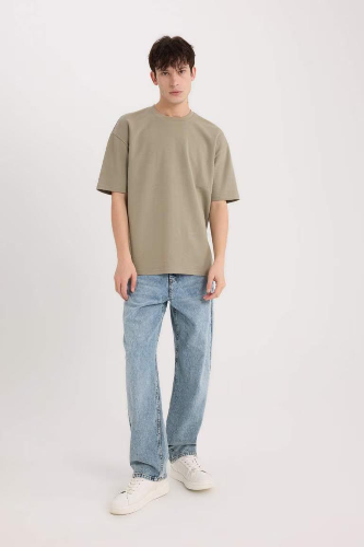 Resim Defacto Erkek T-shirt X3926AZ/KH465