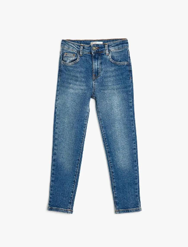 Resim Koton Erkek Çocuk Jean Pantolon 5WKB40026TD
