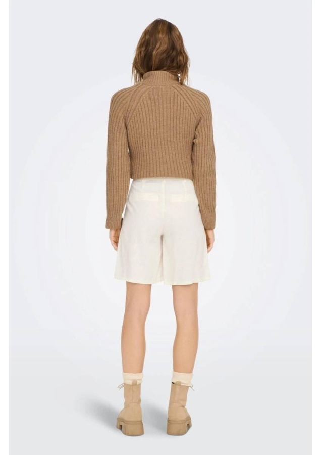 Resim Only Onlwındy Lıfe Mw Lınen Bl Shorts Pnt Kadın Kot&Kanvas Şort 15344691
