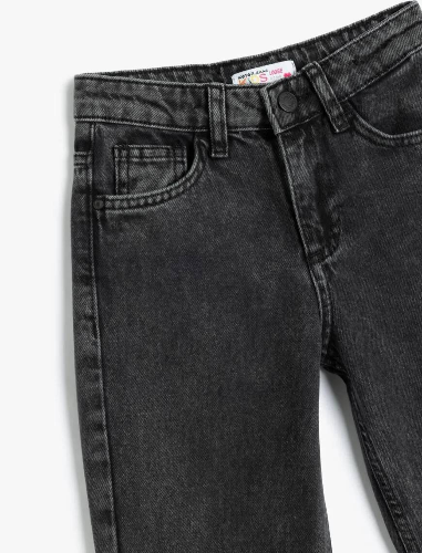 Resim Koton Kız Çocuk Jean Pantolon 5WKG40090AD