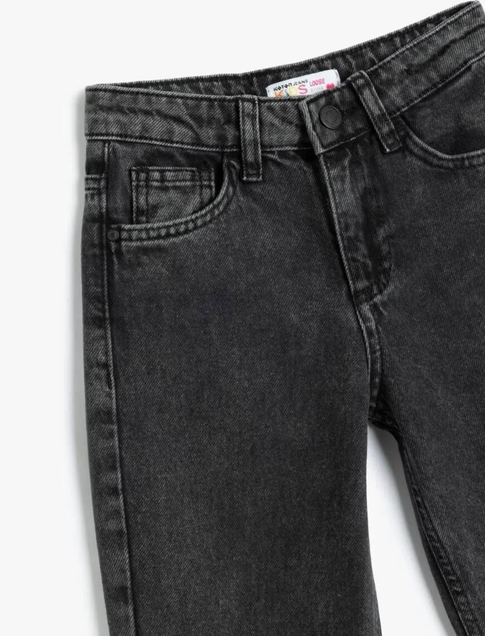 Resim Koton Kız Çocuk Jean Pantolon 5WKG40090AD