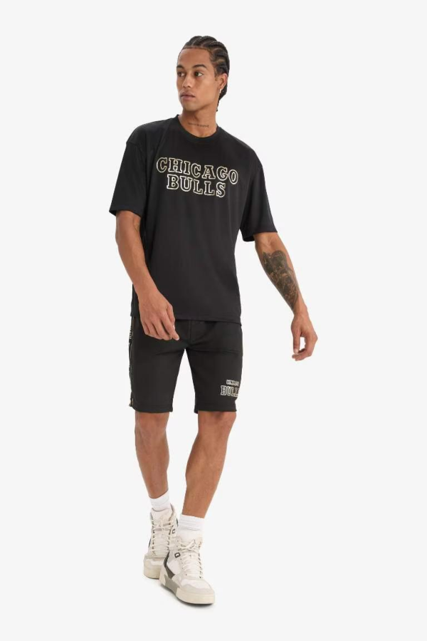 Resim Defacto Erkek T-shirt E0361AX/BK81