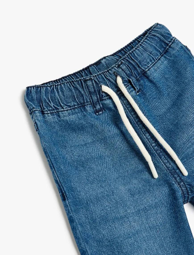 Resim Koton Erkek Bebek Jean Pantolon 5SMB40002TD
