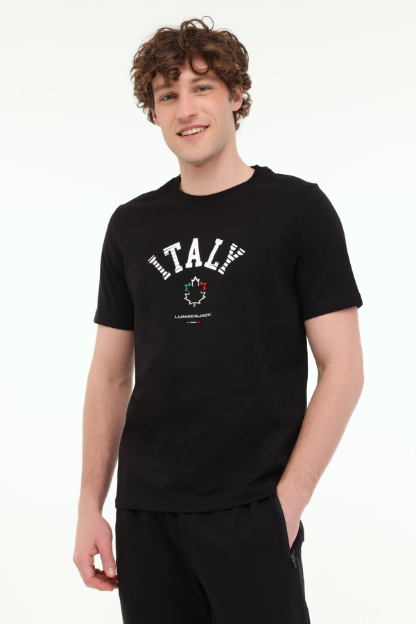 Resim Lumberjack Erkek T-shirt