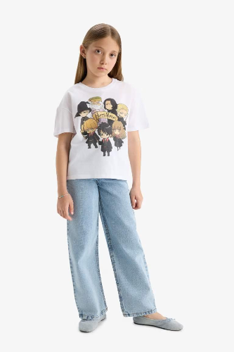 Resim Defacto Kız Çocuk T-shirt E4411A8/WT34