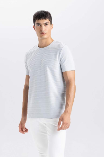 Resim Defacto Erkek  T-shirt M6608AZ/GR91