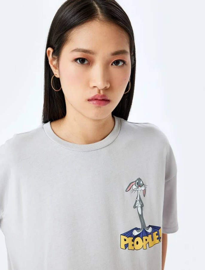 Resim Koton Kadın T-shirt 5SAL10154IK