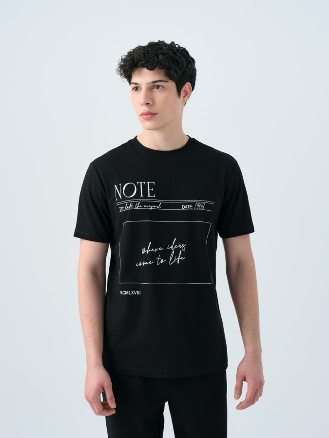 Resim Loft Erkek Regular Fit T-shirt LF2038857