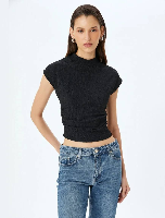 Resim Koton Kadın T-shirt 5SAK50014EK