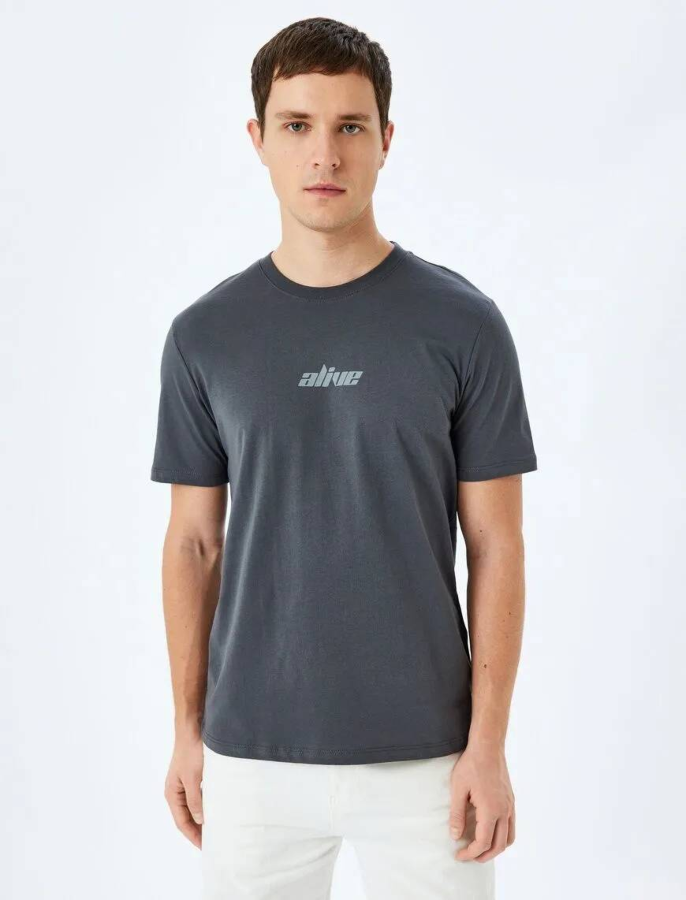 Resim Koton Erkek T-shirt 5SAM10329HK