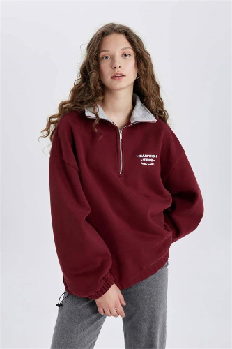 Resim Defacto Kadın Sweat C5665AX/BR492