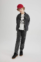 Resim Defacto Erkek Çocuk Jean Pantolon B5537A8/NM36