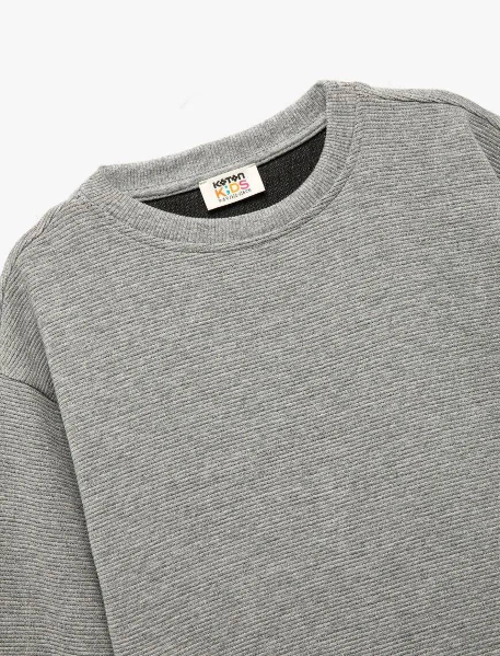 Resim Koton Erkek Çocuk Sweat 6Wkb10203Tk
