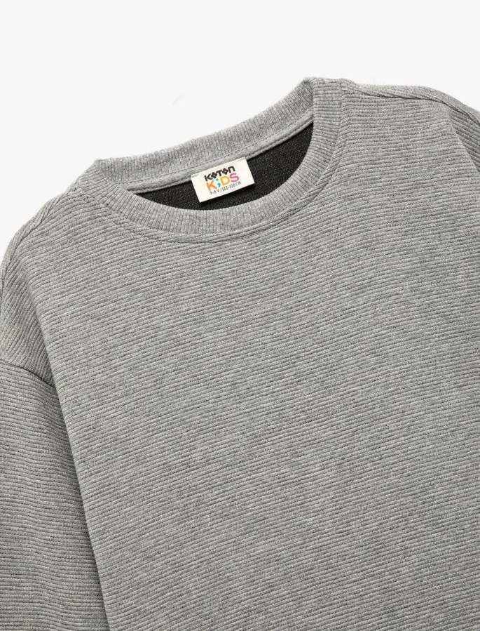 Resim Koton Erkek Çocuk Sweat 6Wkb10203Tk