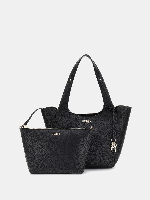 Resim Guess  Helina Tote Kadın Omuz Çantası HWBG9640220-BLA