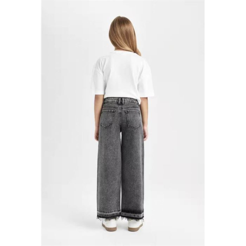 Resim Defacto Kız Çocuk Jean Pantolon B3166A8ER233