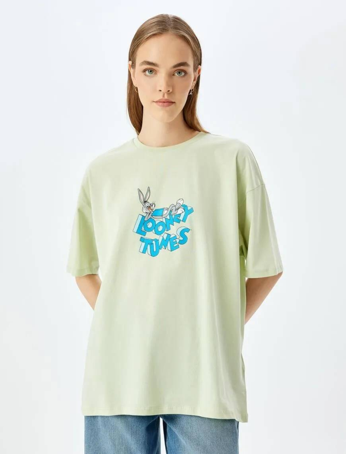 Resim Koton Kadın T-shirt 5SAL10156IK