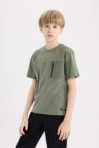 Resim Defacto Erkek Çocuk T-shirt Takım E2820A8KH493