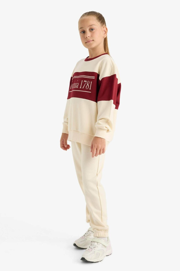 Resim Defacto Kız Çocuk  Sweat Takım E6418A8/ER42