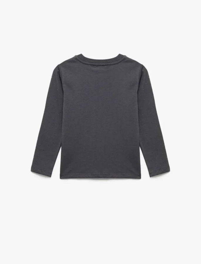 Resim Koton Kız Çocuk Sweat 6Wkg10185Ak