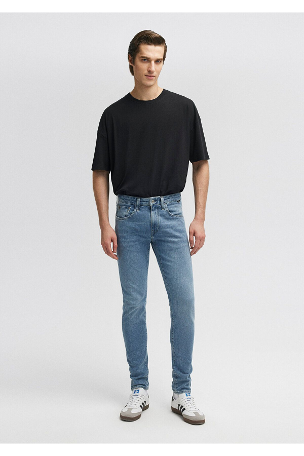 Resim Mavi Erkek James Jean Pantolon M0042483797
