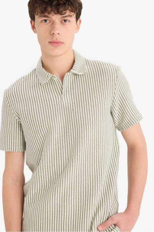 Resim Defacto Erkek T-shirt D7248AX/KH433