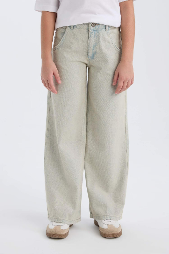 Resim Defacto Kız Çocuk  Jean Pantolon D9128A8NM39